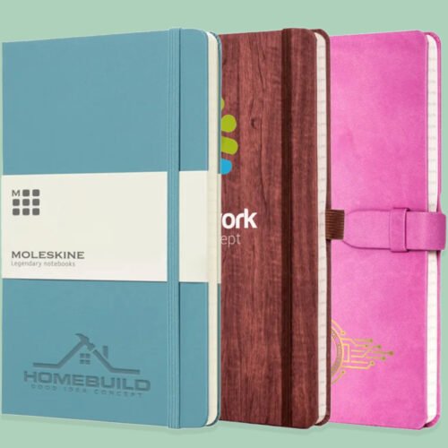 Image showing custom notebook category from The Branded Notebook website, sister site to The Notebook Warehouse