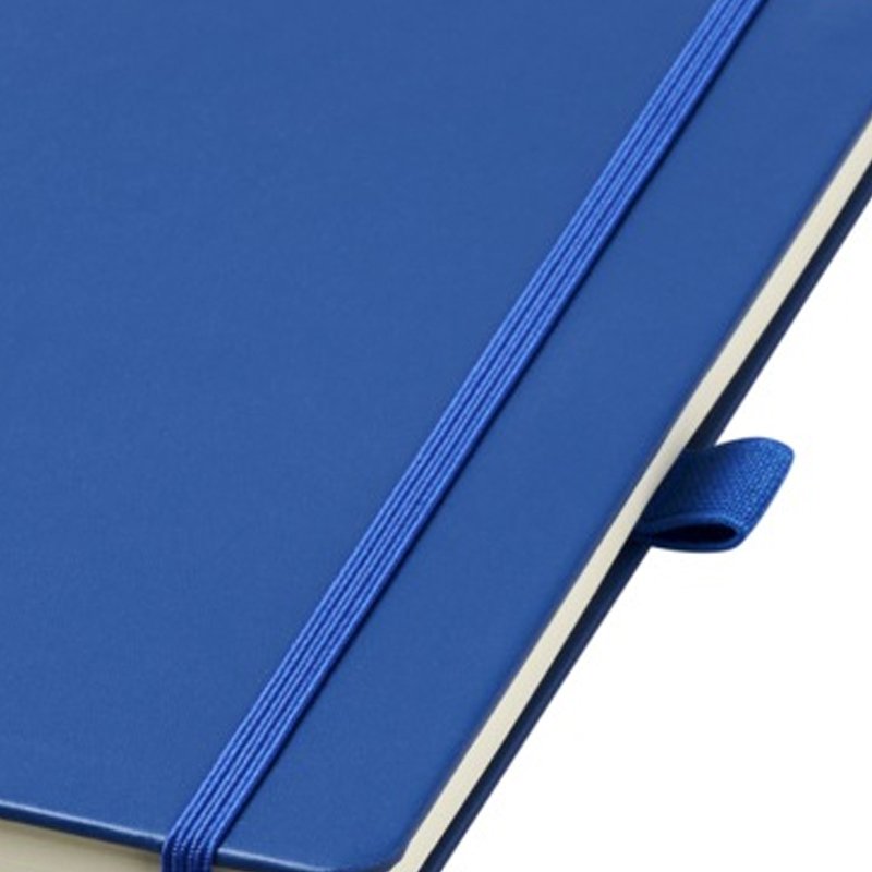 Image showing the pen loop on the Castelli Tucson Branded Notebook. Part of the Castelli Branded Notebooks range from The Branded Notebook.